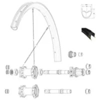 Mavic Crossmax Pro Carbon Bakfälg Mavic Crossmax Pro Carbon Bakfälg