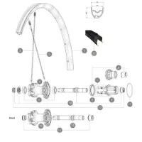 Mavic Crossmax Pro Tubeless Offset Bakfälg