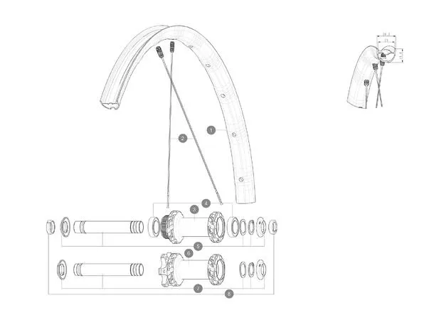 Mavic Crossmax SL S 29 Eker kit