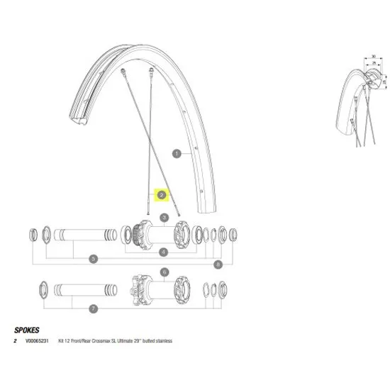 Mavic Crossmax Sl Ultimate Ekrar 12 Enheter, Silver, 293mm