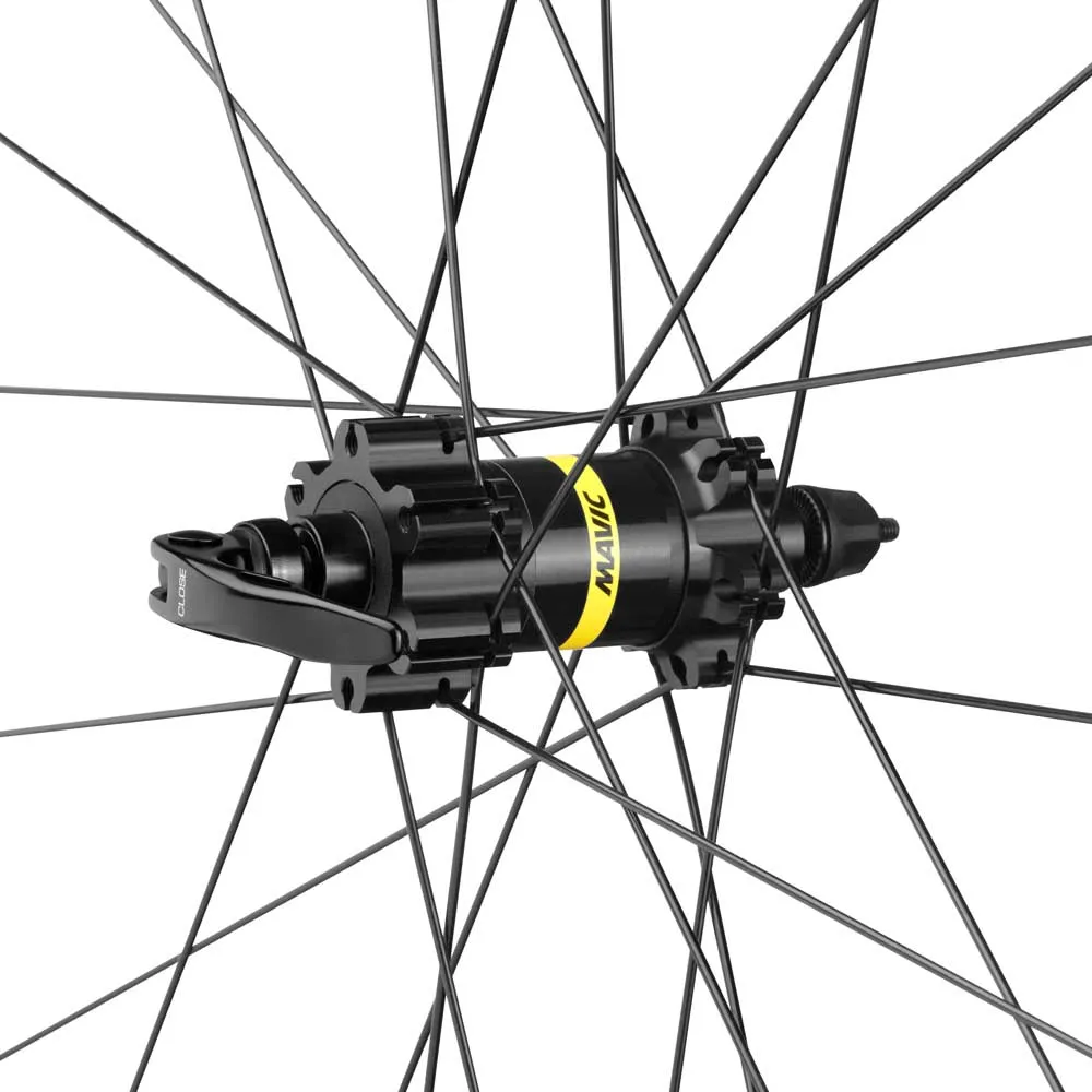 Mavic Crossride Fts-x 26´´ 6b Disc Qr Mtb-hjulset, Black / white, 9/15 x 100 / 9 x 135mm, Shimano/Sram HG