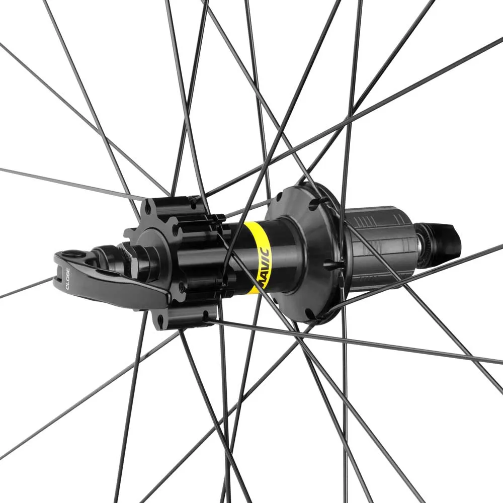 Mavic Crossride Fts-x 26´´ 6b Disc Qr Mtb-hjulset, Black / white, 9/15 x 100 / 9 x 135mm, Shimano/Sram HG