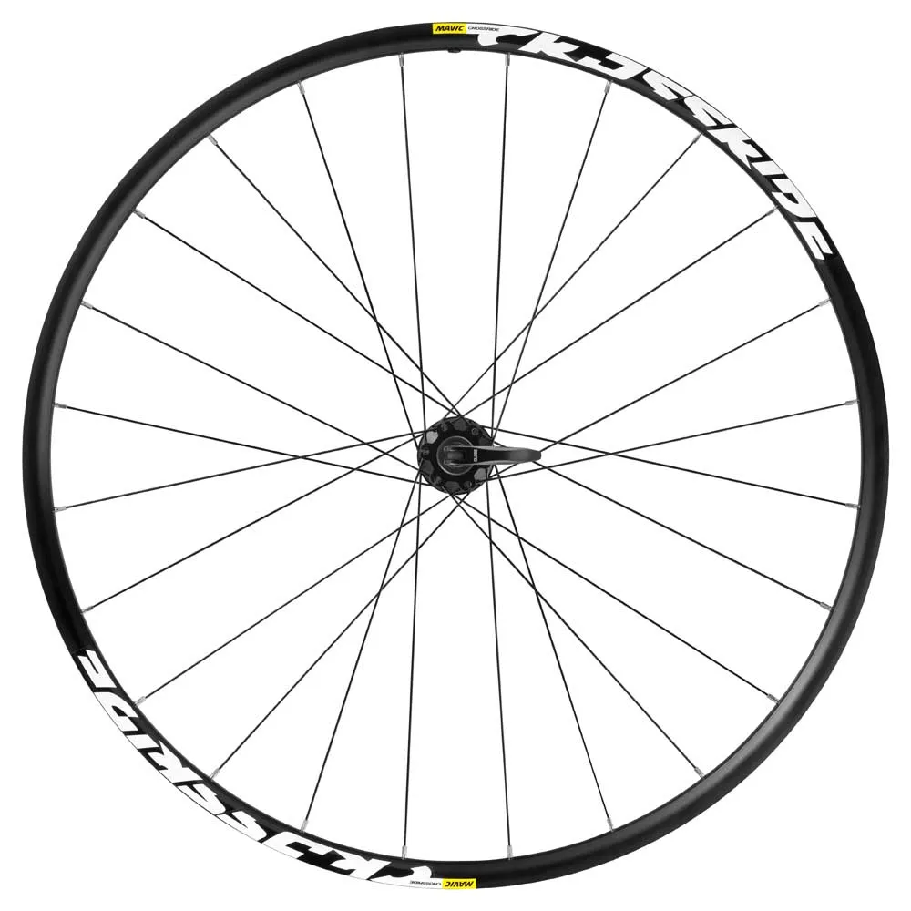 Mavic Crossride Fts-x 26´´ 6b Disc Qr Mtb-hjulset, Black / white, 9/15 x 100 / 9 x 135mm, Shimano/Sram HG