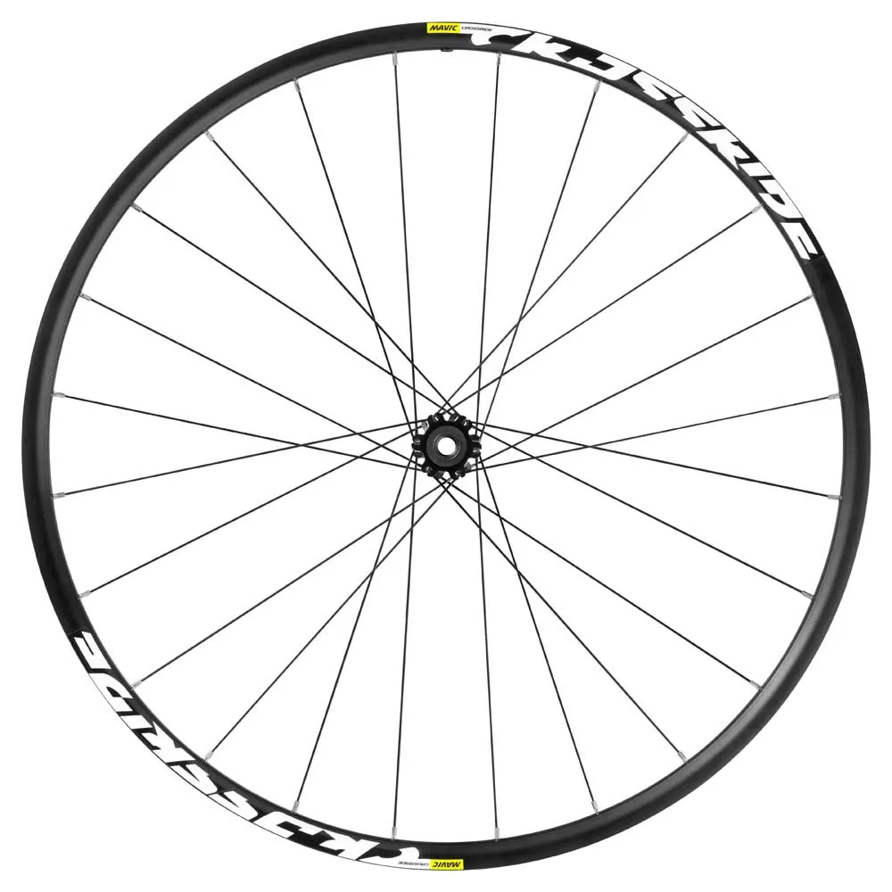 Mavic Crossride Fts-x 26´´ 6b Disc Qr Mtb-hjulset, Black / white, 9/15 x 100 / 9 x 135mm, Shimano/Sram HG