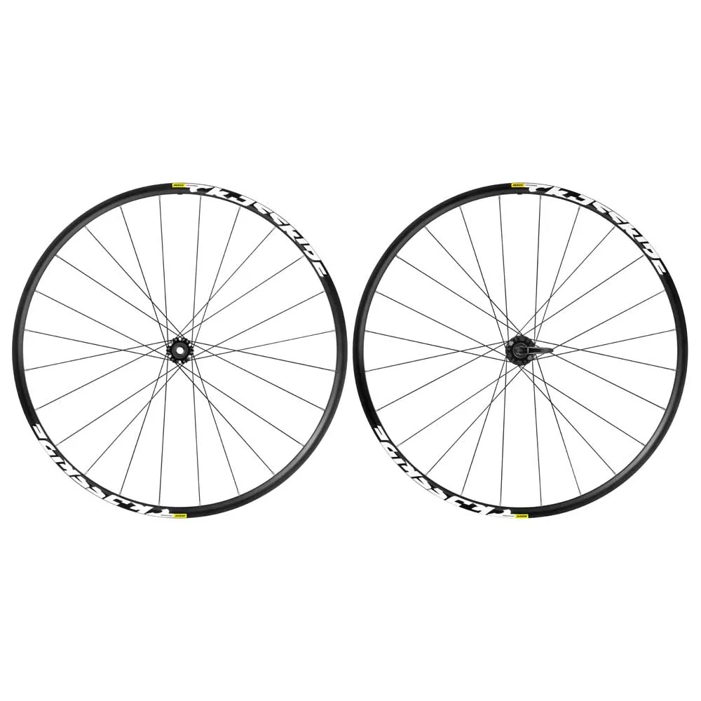 Mavic Crossride Fts-x 27.5´´ 6b Disc Qr Mtb-hjulset, Black / white, 9/15 x 100 / 9 x 135mm, Shimano/Sram HG