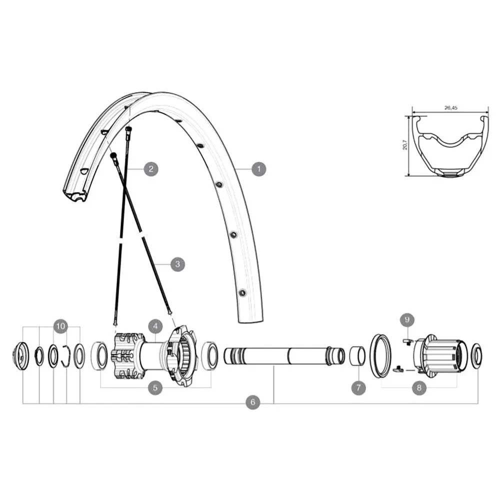 Mavic Crossride Light 29 2016-17 Bakre Högra Ekrar 12 Enheter, Black, 295mm Mavic Crossride Light 29 2016-17 Bakre Högra Ekrar 12 Enheter, Black, 295mm