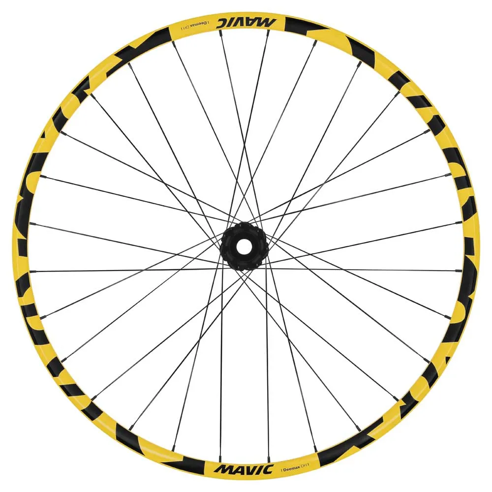 Mavic Deemax Dh 29´´ Int Mtb Framhjul, Black / yellow, 20 x 110mm