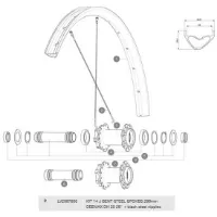 Mavic Deemax Dh 29 J-bent Eker 14 Enheter Mavic Deemax Dh 29 J-bent Eker 14 Enheter