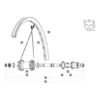 Mavic Deemax Dh Ultimate 26 2012-17 Eker 16 Enheter