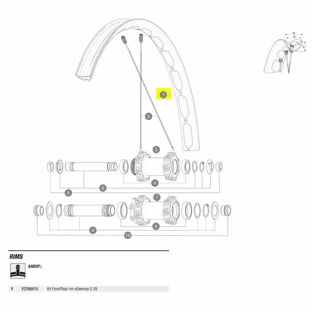 Mavic Deemax S 29´´ Ekrar