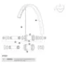Mavic E-crossmax 29 Vänstra Ekrar 14 Enheter, Black, 301mm
