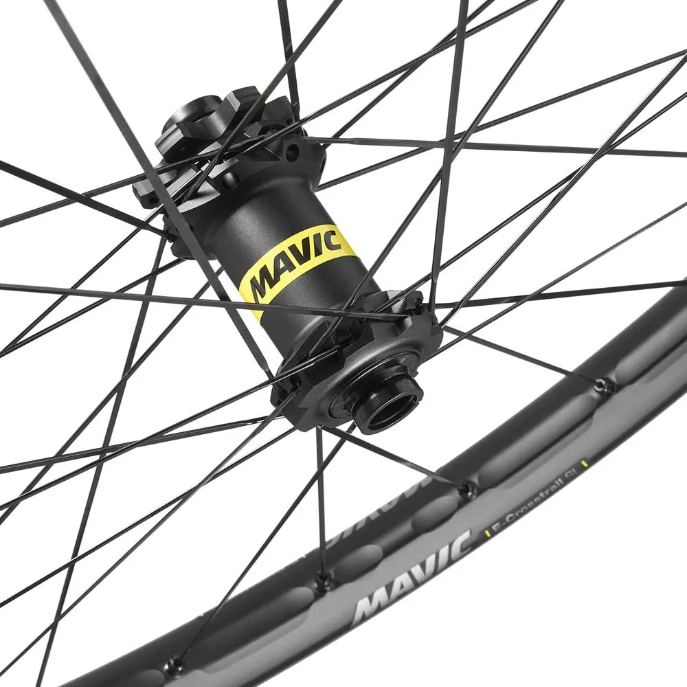 Mavic E-crosstrail Sl 29´´ Boost 6b Disc Tubeless Mtb Framhjul, Black, 15 x 110mm