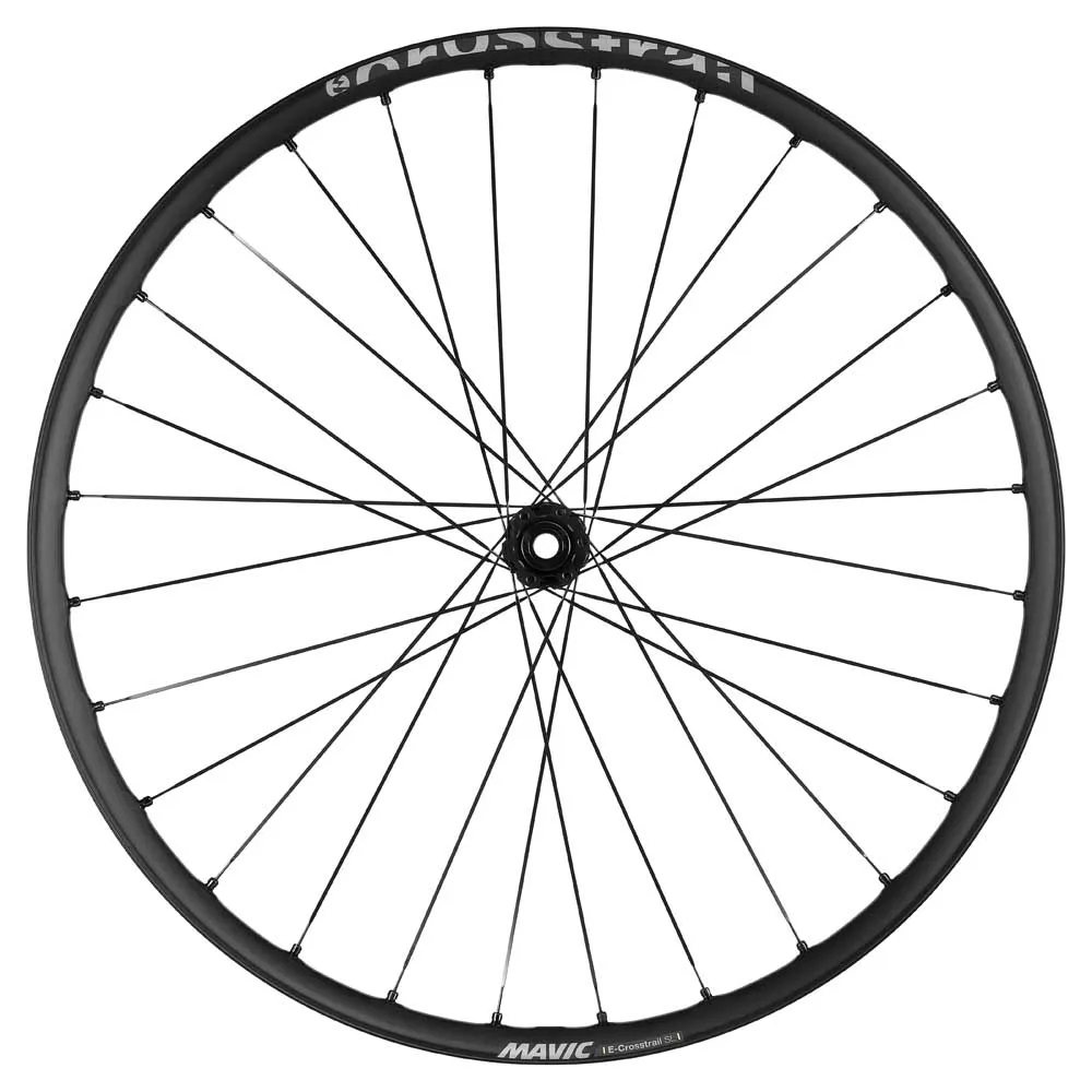 Mavic E-crosstrail Sl 29´´ Boost 6b Disc Tubeless Mtb Framhjul, Black, 15 x 110mm