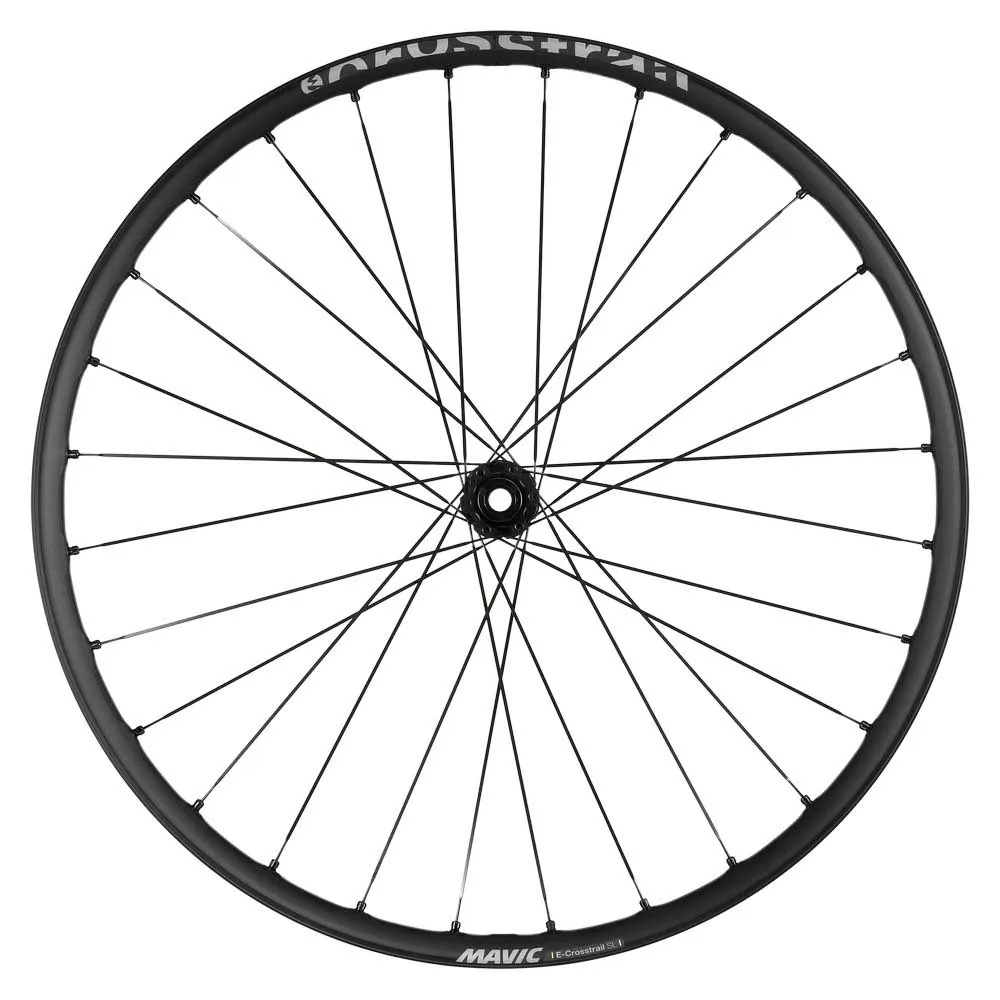 Mavic E-crosstrail Sl 29´´ Boost Cl Disc Tubeless Mtb Framhjul, Black, 15 x 110mm