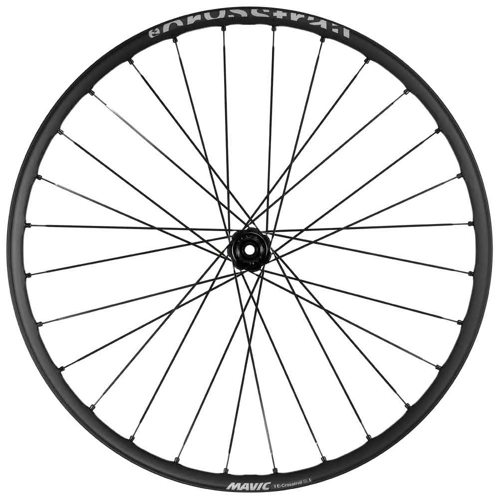 Mavic E-crosstrail Sl 29´´ Boost Cl Disc Tubeless Mtb-hjulset, Black, 15 x 110/12 x 148mm, Shimano Micro Spline