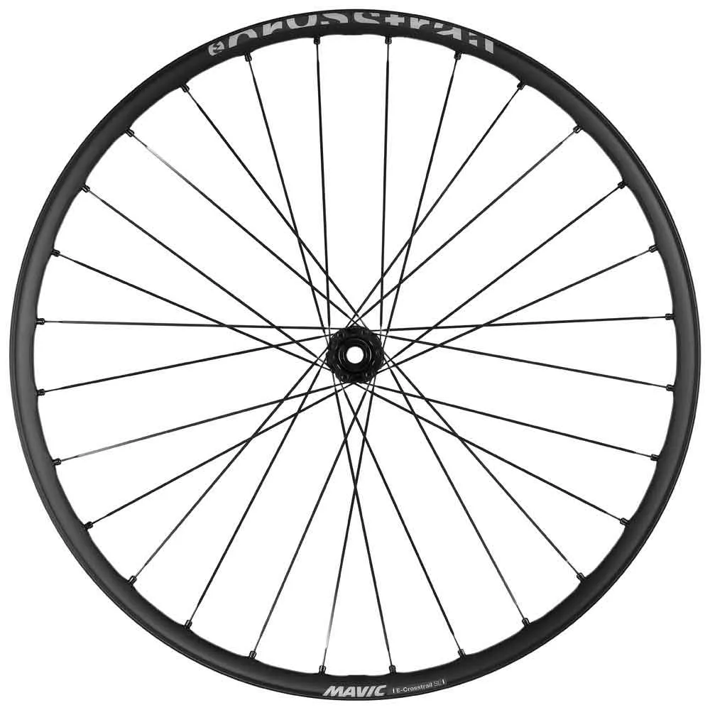 Mavic E-crosstrail Sl 29´´ Boost Cl Disc Tubeless Mtb-hjulset, Black, 15 x 110/12 x 148mm, Shimano Micro Spline