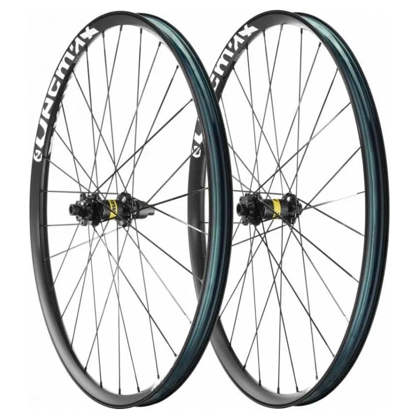 Mavic E-deemax 27.5´´ Boost 6b Disc Tubeless Mtb-hjulset, Black / white, 15 x 110 / 12 x 148mm, Sram XD