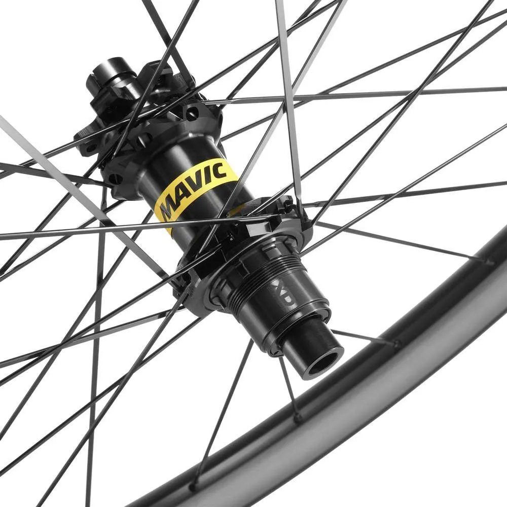 Mavic E-deemax 27.5´´ Boost Cl Disc Tubeless Mtb Bakhjul, Black / white, 12 x 148mm, Shimano Micro Spline Mavic E-deemax 27.5´´ Boost Cl Disc Tubeless Mtb Bakhjul, Black / white, 12 x 148mm, Shimano Micro Spline