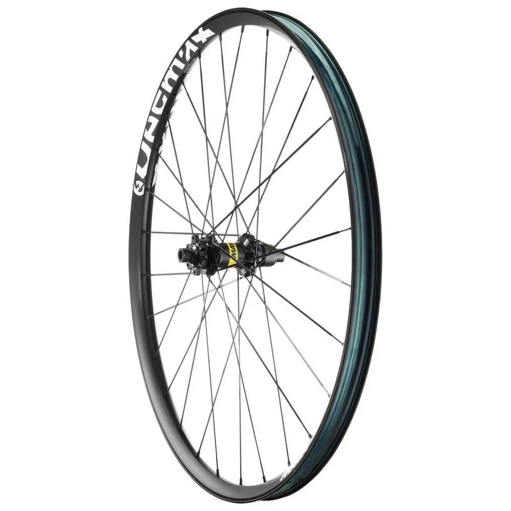 Mavic E-deemax 27.5´´ Boost Cl Disc Tubeless Mtb Bakhjul, Black / white, 12 x 148mm, Shimano Micro Spline Mavic E-deemax 27.5´´ Boost Cl Disc Tubeless Mtb Bakhjul, Black / white, 12 x 148mm, Shimano Micro Spline