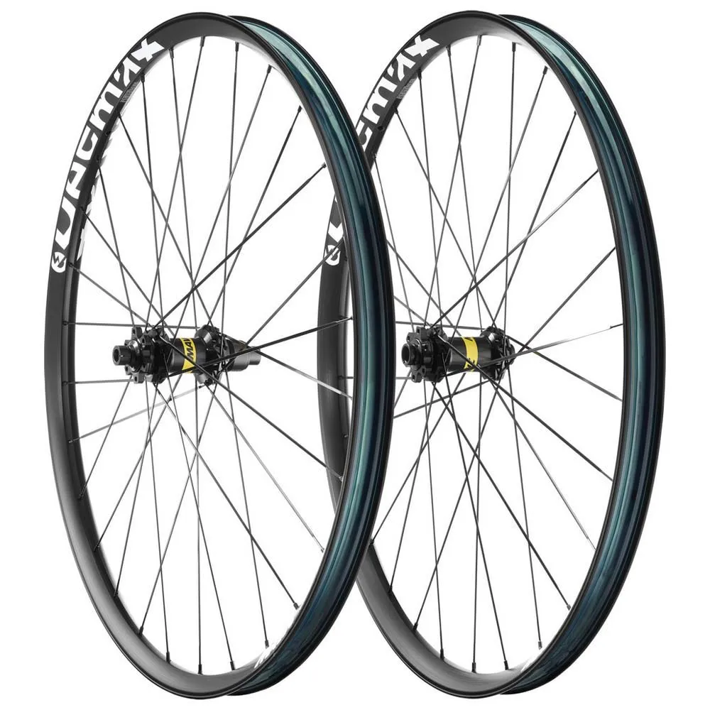 Mavic E-deemax 27.5´´ Boost Cl Disc Tubeless Mtb-hjulset, Black / white, 15 x 110 / 12 x 148mm, Shimano Micro Spline Mavic E-deemax 27.5´´ Boost Cl Disc Tubeless Mtb-hjulset, Black / white, 15 x 110 / 12 x 148mm, Shimano Micro Spline