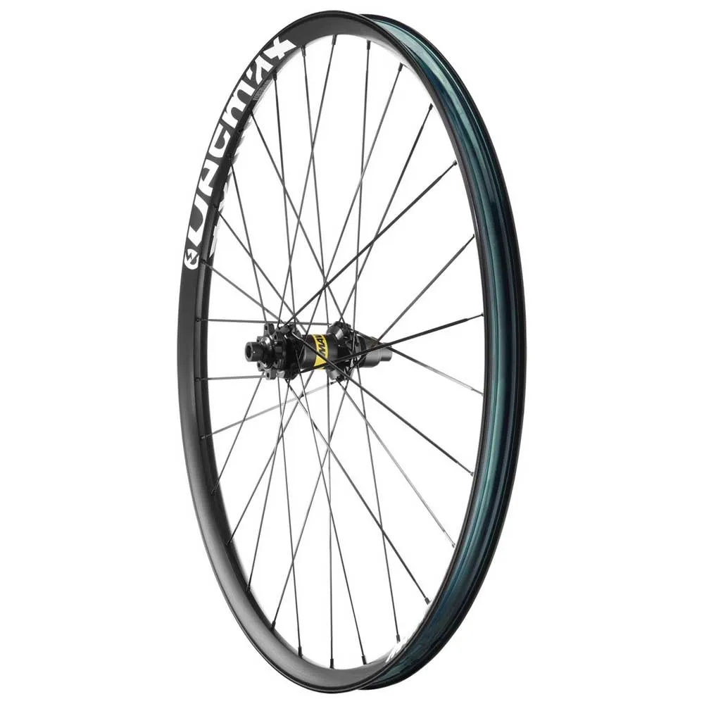 Mavic E-deemax 29´´ Boost Cl Disc Tubeless Mtb-hjulset, Black / white, 15 x 110 / 12 x 148mm, Shimano Micro Spline
