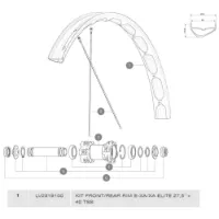 Mavic E-xa/xa Elite Tubeless Fälg Mavic E-xa/xa Elite Tubeless Fälg