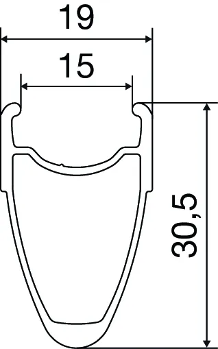 Mavic Ellipse Bakhjul Mavic Ellipse Bakhjul