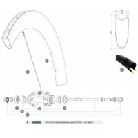 Mavic Ellipse Pro Carbon Ust Bakre Ekrar 12 Enheter Mavic Ellipse Pro Carbon Ust Bakre Ekrar 12 Enheter