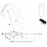 Mavic Ellipse Pro Carbon Ust Bakre Ekrar 12 Enheter, Black, 264mm