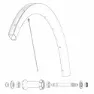 Mavic Front Cosmic Sl 40 Rb Landsvägscykelfälg, Black, 700 - 28"