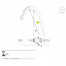 Mavic Front Ksyrium S Disc Landsvägscykelfälg, Black, 700 - 28"