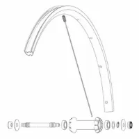 Mavic Front Ksyrium S Rb Landsvägscykelfälg Mavic Front Ksyrium S Rb Landsvägscykelfälg
