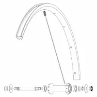 Mavic Front Ksyrium Sl Rb Landsvägscykelfälg Mavic Front Ksyrium Sl Rb Landsvägscykelfälg