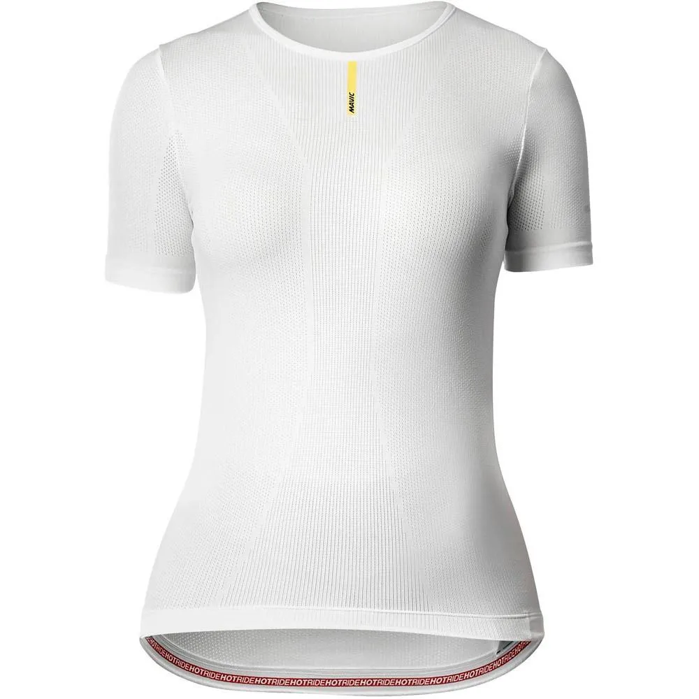 Mavic Hot Ride Kortärmad Baslager, White