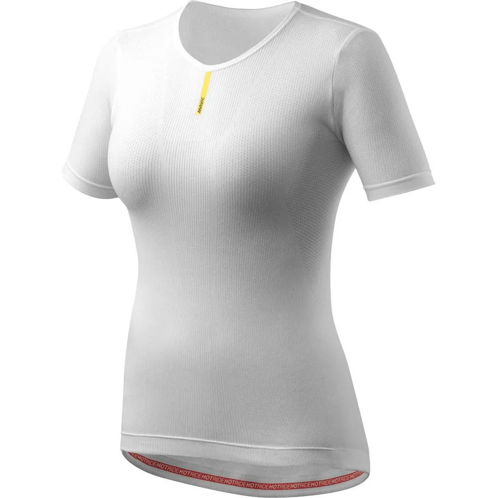 Mavic Hot Ride Kortärmad Baslager, White