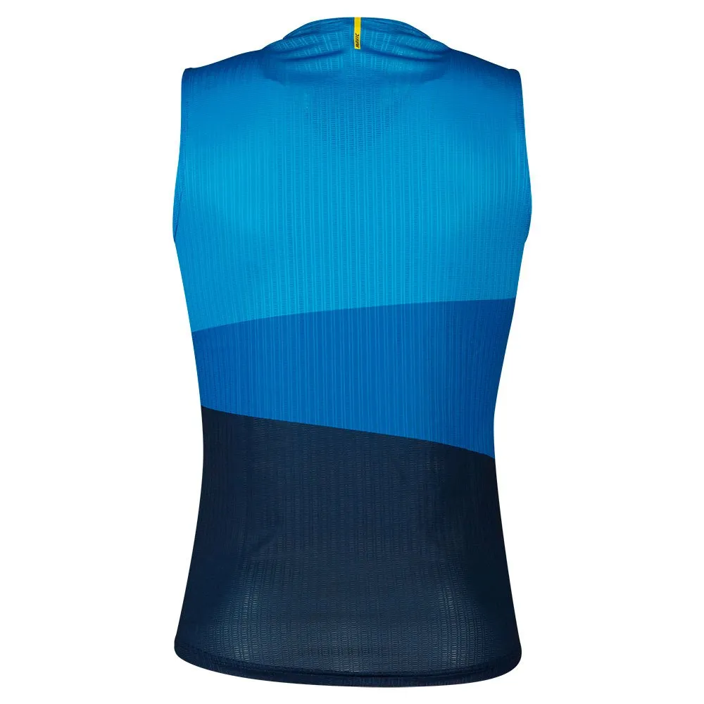 Mavic Hot Ride+ Sl Graphic ärmlös T-shirt, Classic blue, L Mavic Hot Ride+ Sl Graphic ärmlös T-shirt, Classic blue, L