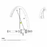 Mavic Kit 12 Front Ebm Allroad S Ekrar, Black, 294mm