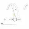 Mavic Kit 12 Front/rear Allroad 650b Ekrar, Black, 277mm