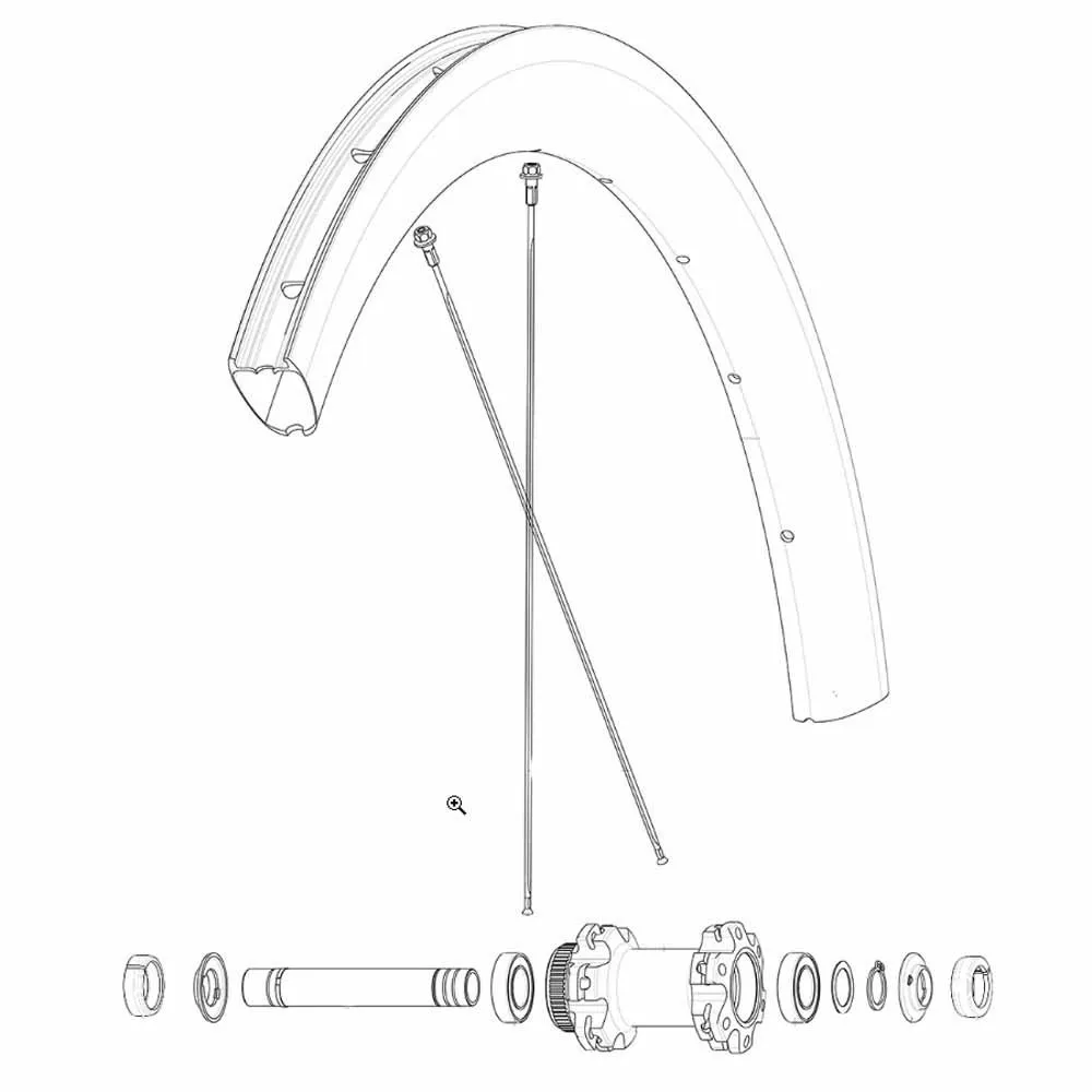 Mavic Kit 12 Front/rear Cosmic Pro Carbon Ust Disc Ekrar, Black, 273mm
