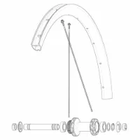 Mavic Kit 12 Front/rear Cosmic Sl 32 Disc Ekrar