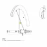 Mavic Kit 12 Front/rear Cosmic Sl 45 Disc Ekrar, Black, 271mm