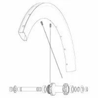 Mavic Kit 12 Front/rear Cosmic Sl 65 Disc Ekrar Mavic Kit 12 Front/rear Cosmic Sl 65 Disc Ekrar