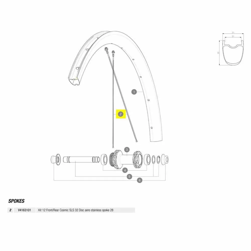 Mavic Kit 12 Front/rear Cosmic Sls 32 Disc Ekrar, Black, 284mm Mavic Kit 12 Front/rear Cosmic Sls 32 Disc Ekrar, Black, 284mm