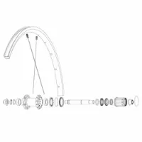 Mavic Kit 12 Rear Ksyrium S Ds Ekrar Mavic Kit 12 Rear Ksyrium S Ds Ekrar