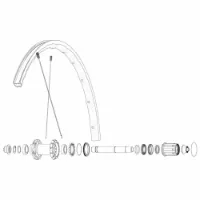 Mavic Kit 12 Rear Ksyrium Sl Nds Ekrar Mavic Kit 12 Rear Ksyrium Sl Nds Ekrar