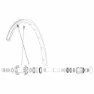 Mavic Kit 12 Rear Ksyrium Sl Nds Ekrar, Black, 297mm