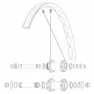 Mavic Kit 14 Front Edeemax S 29´´ Ekrar, Black, 306mm