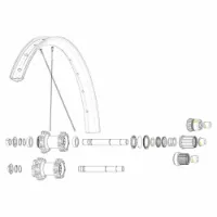 Mavic Kit 14 Rear Drive Side Edeemax 27.5´´ Ekrar