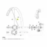 Mavic Kit 14 Rear Drive Side Edeemax 29´´ Ekrar, Black, 303mm