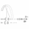 Mavic Kit 14 Rear Non Drive Side Edeemax 27.5´´ Ekrar
